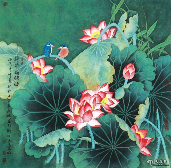 朱希彬畫作欣賞
